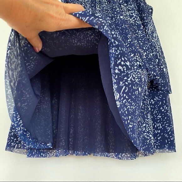 Jane & Delancey stretch tank top with ruffles & ruching - Picture 7 of 10